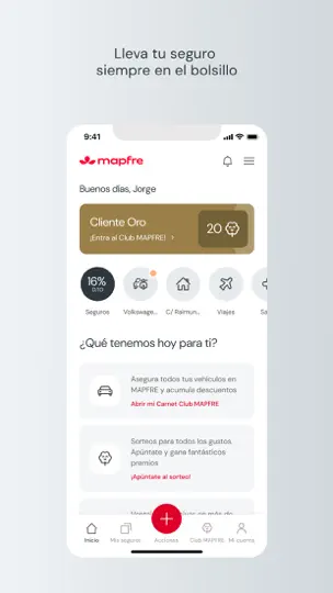 Captura de pantalla de Mapfre | ES en iPhone 2