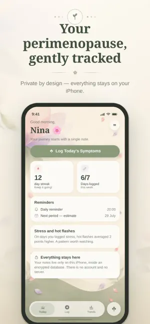 PeriWise screenshot 1