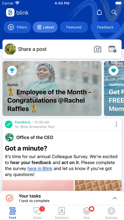 Blink - The Frontline App