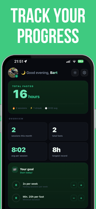 FastMode: Fasting Tracker Screenshot 4 of 10