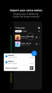 ripple - music creation tool iphone screenshot 4