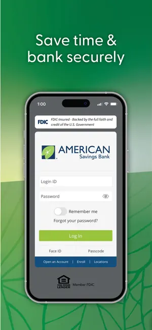 American Savings Bank Hawaii screenshot 1