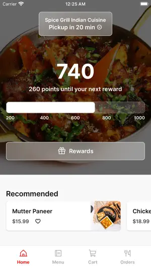 Spice Grill Indian Cuisine screenshot 1