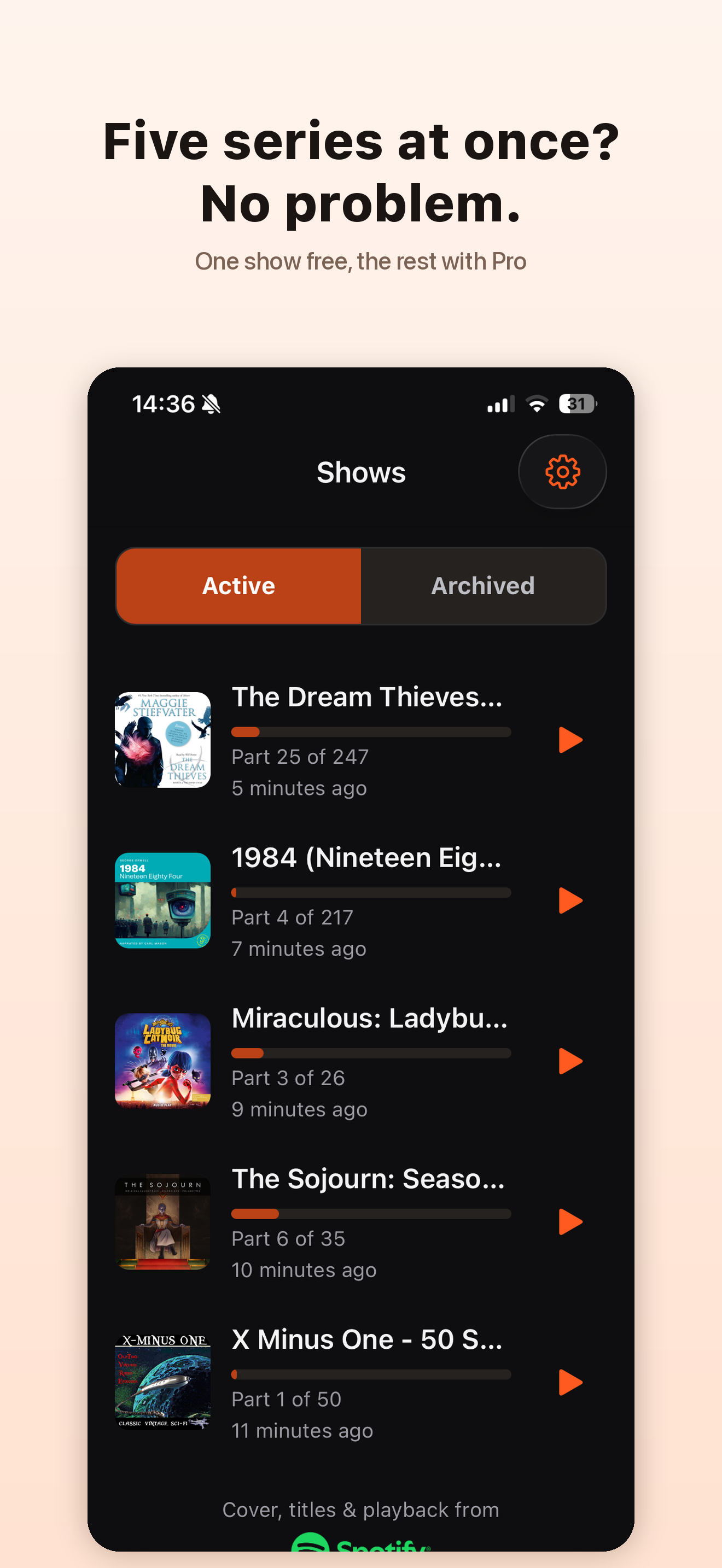 Plotkeep: Audiobook Bookmark screenshot 3