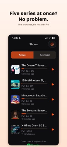 Plotkeep: Audiobook Bookmark Screenshot 3 of 5