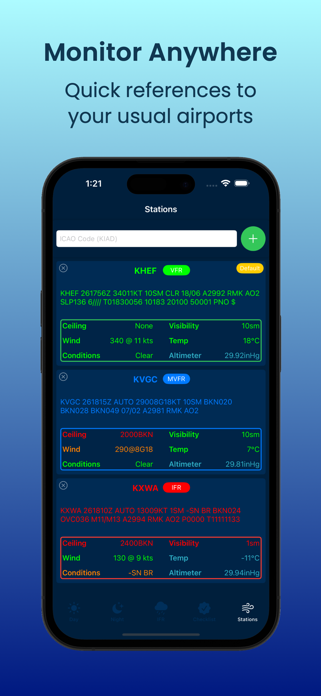 Minimums: Pilot Weather+Widget Screenshot 5 of 6