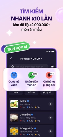 Wao - Calo & Dinh dưỡng screenshot