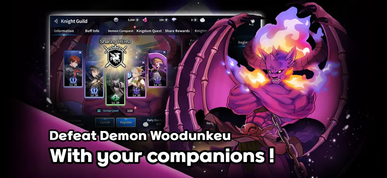 Ragnarok Sharing Hero iOS Mod IPA screenshot 2 - iOS game interface