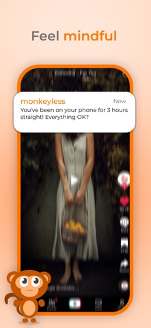 Monkeyless: Reduce Screen Time Screenshot 4 of 5