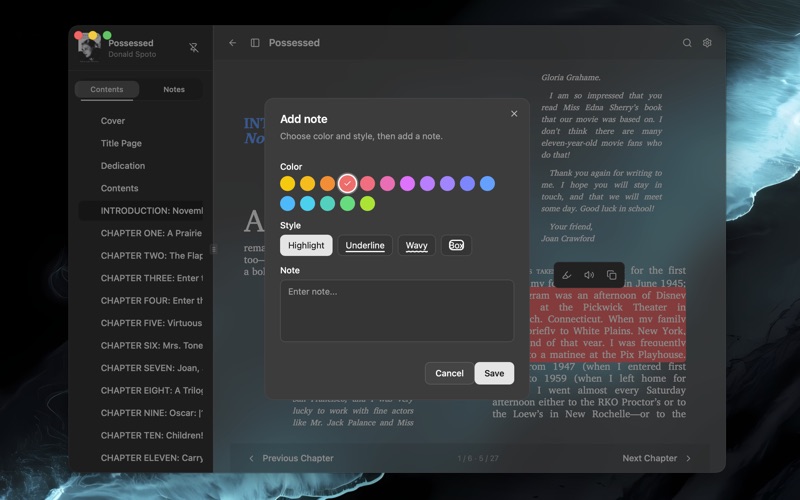 Hide Reader screenshot