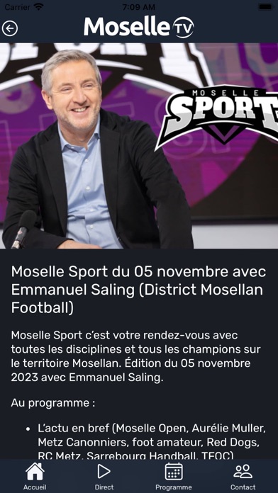 Screenshot #2 pour MoselleTV