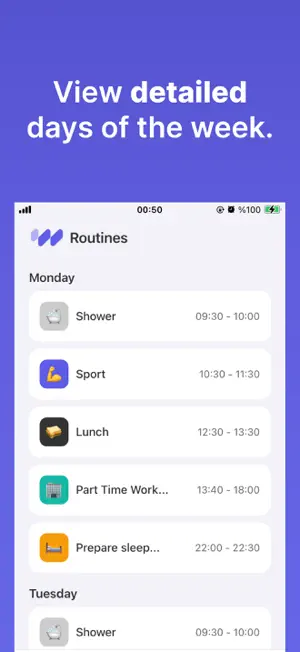 Create Routine - Mano screenshot 3