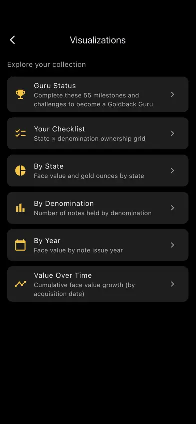 Goldback Tracker screenshot 4