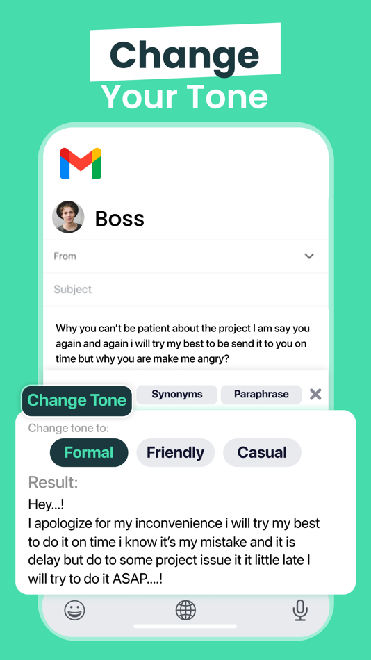 #3. TypeKey -AI Keyboard & Chatbot (iOS) 由: Zentropi LLC