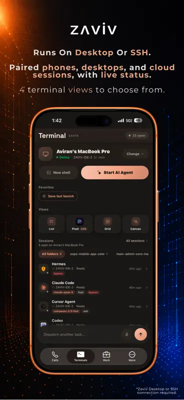Zaviv – AI Coding Agents screenshot 9 of 10