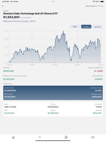 Ventum Group APP iPad screenshot