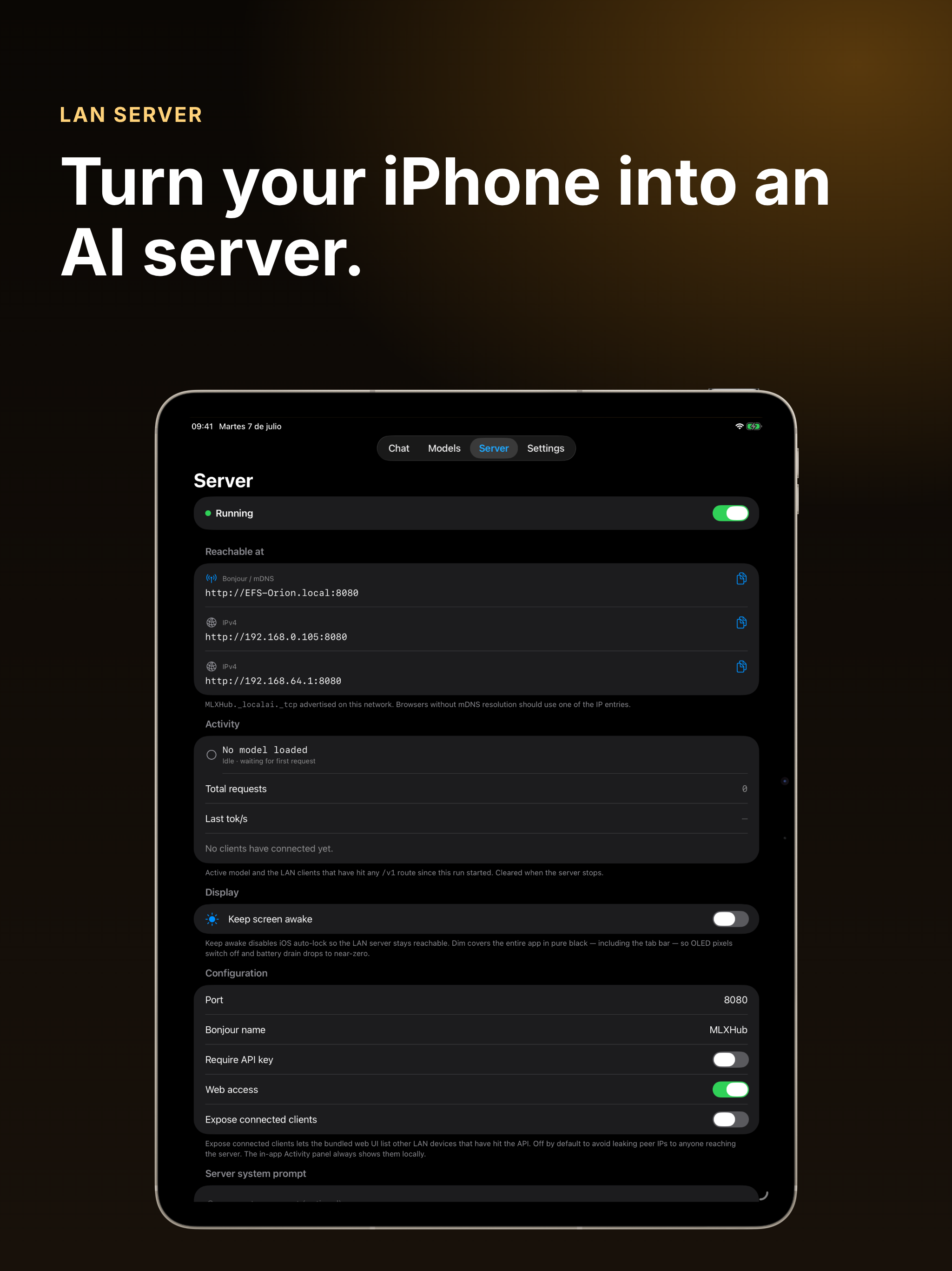 MLXHub: Local AI & LLM Server screenshot 7