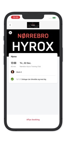 Nørrebro Hyrox screenshot