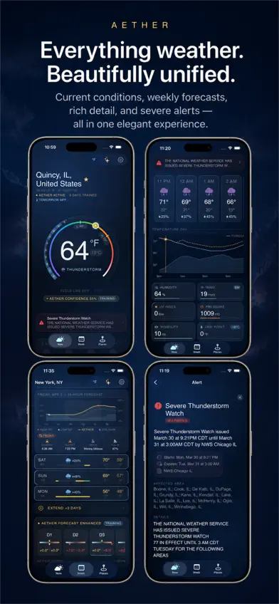 UndercastWeather Aether screenshot 5
