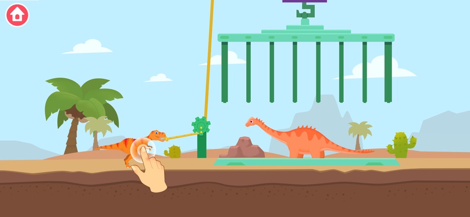ジュラ紀レスキュー - 恐竜の大冒険子供ゲーム screenshot 6