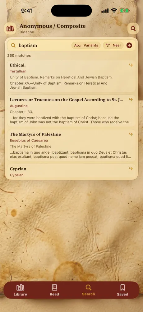 Patristic Library screenshot 4