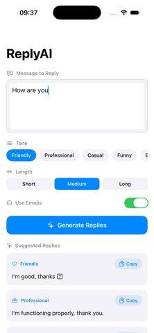ReplyAI Screenshot 3 of 6