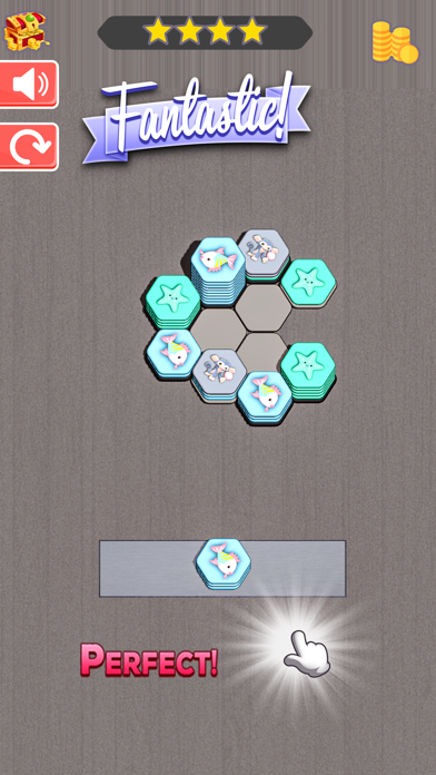 Hexa Sort - Color Puzzle Gameのおすすめ画像2