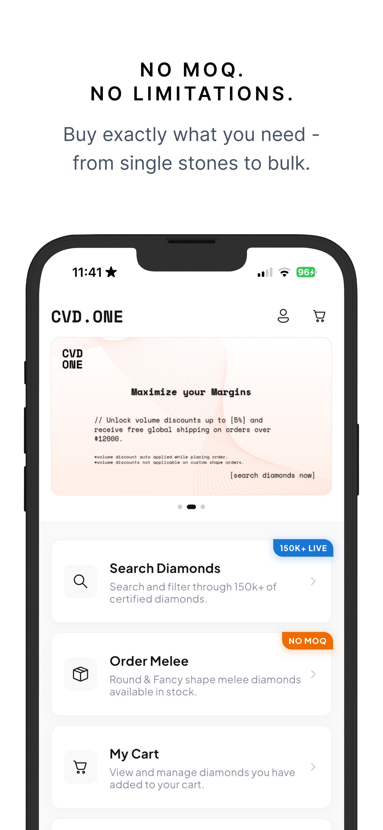 CVD.ONE - Lab Grown Diamonds screenshot 5
