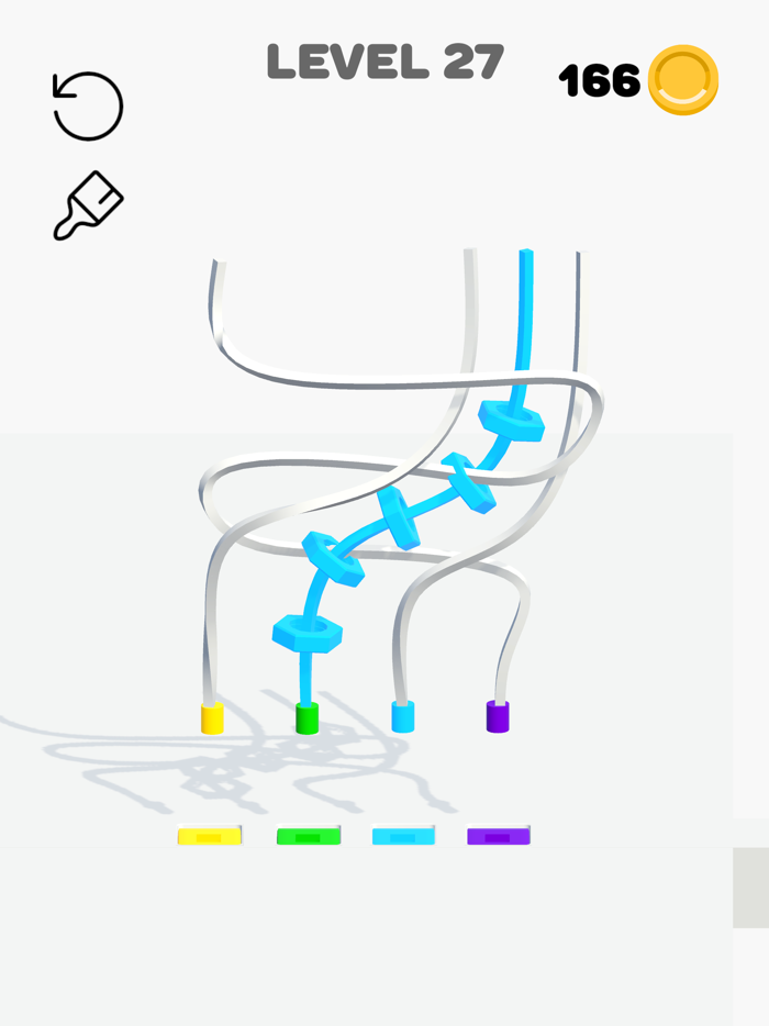 Twisted Screw 3D-Bolts Puzzle