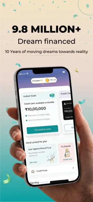 Personal Loan App by Fibe iPhone screenshot 1