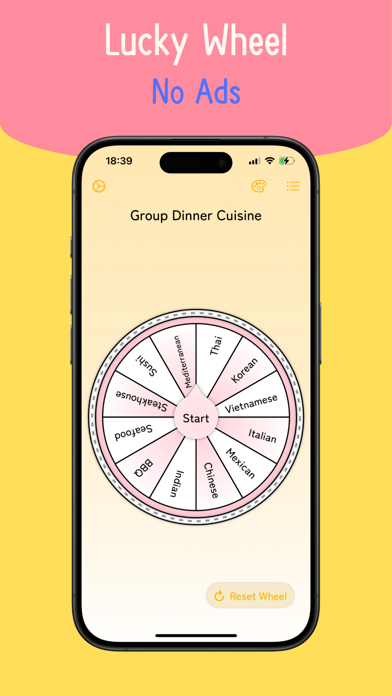 Yuzu Decisions: Spin the wheel Screenshot