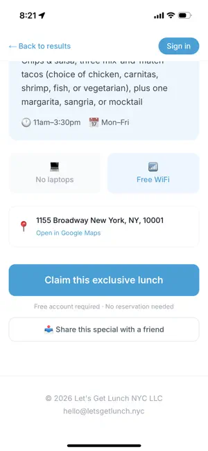 Let's Get Lunch screenshot 4