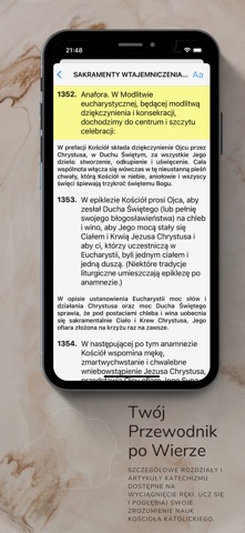 Katechizm: Nauka Kościoła iPhone screenshot 4