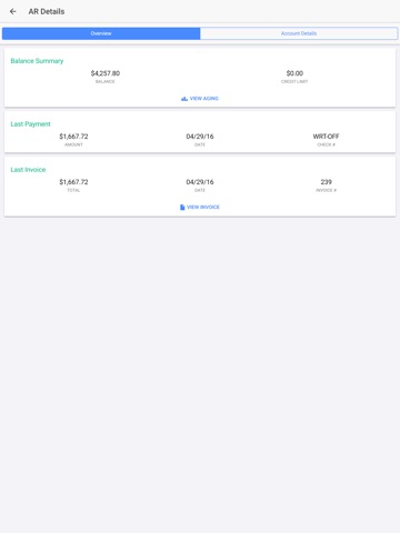 AB Express iPad screenshot