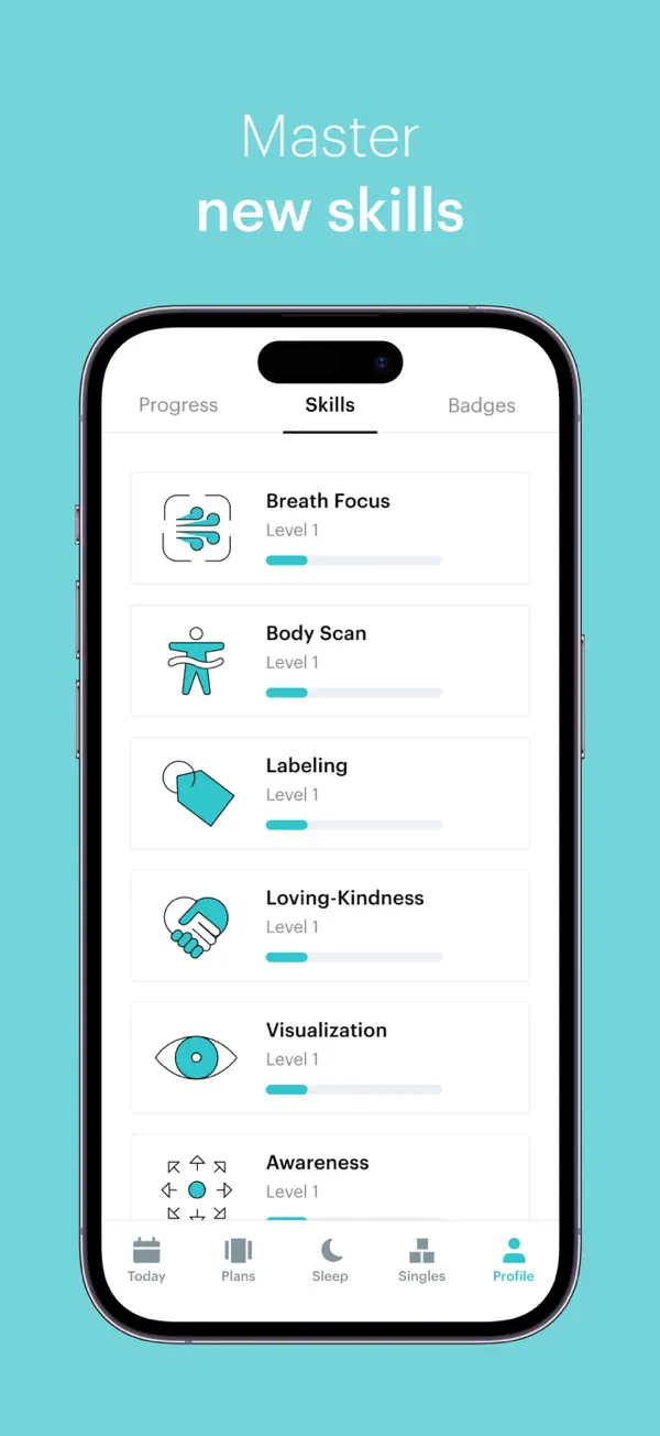 Balance: Meditation & Sleep iPhone App Screenshot 6 – Gesundheit & Fitness