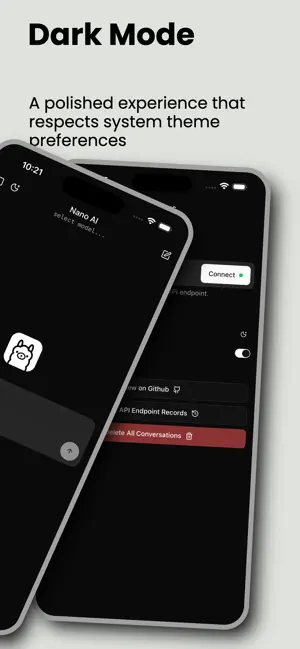 Nano AI - for Ollama iPhone screenshot 2