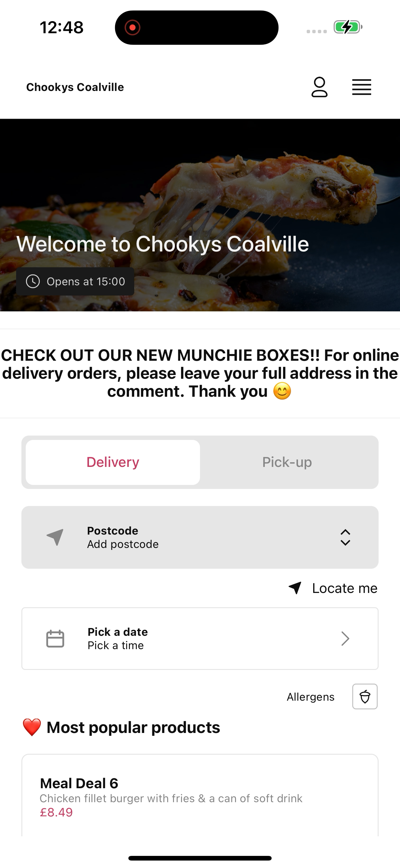 Chookys Coalville UK screenshot 3