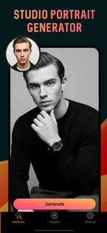 Photopia: Glam AI Photo Editor iPhone screenshot