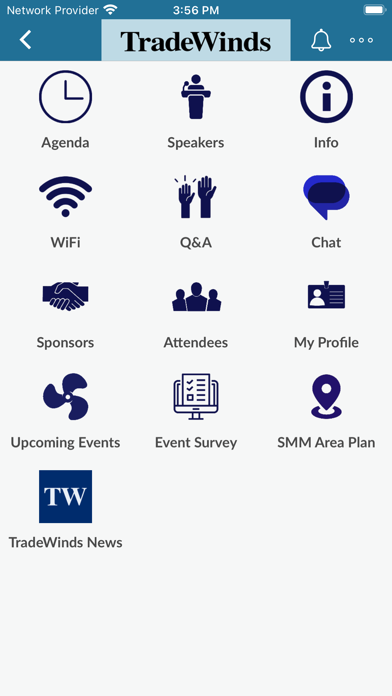 TradeWinds Events Screenshot