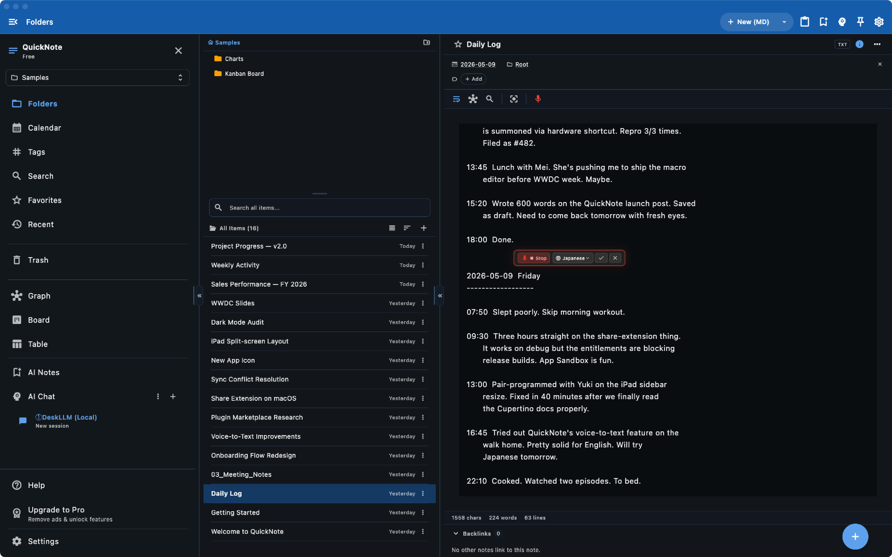 QuickNote - Text Library screenshot 16