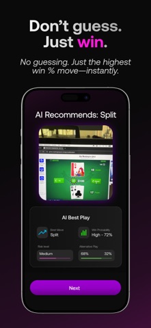 BlackjackAI: Beat the odds Screenshot 3 of 3