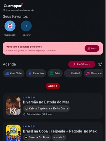 Guarappari iPad screenshot