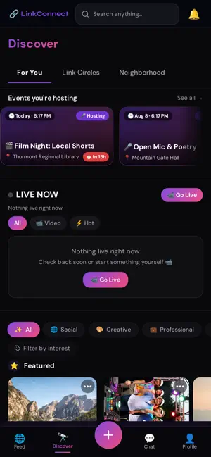 LinkConnect - Social Network screenshot 2
