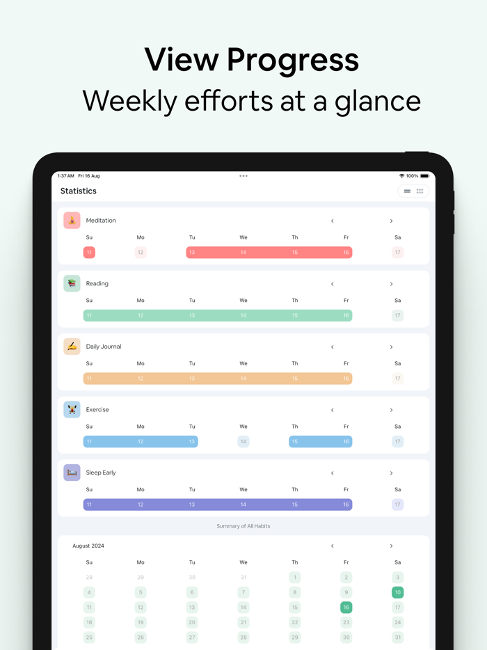 Habit Tracker - Habit Rewards