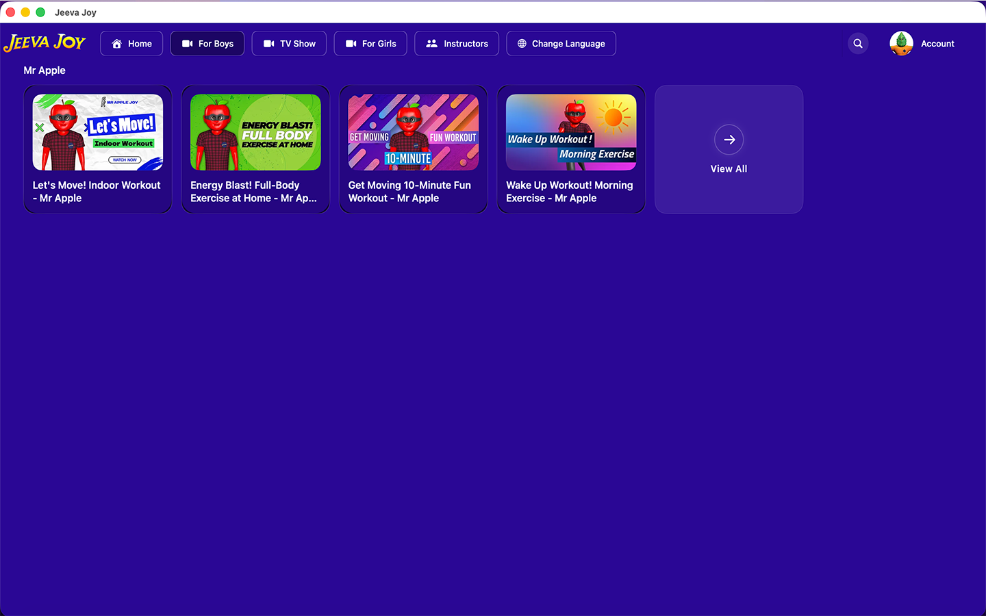Jeeva Joy - Kids Fitness Fun screenshot 11