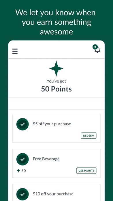 Mamba Rewards iPhone screenshot 4 - Food & Drink app