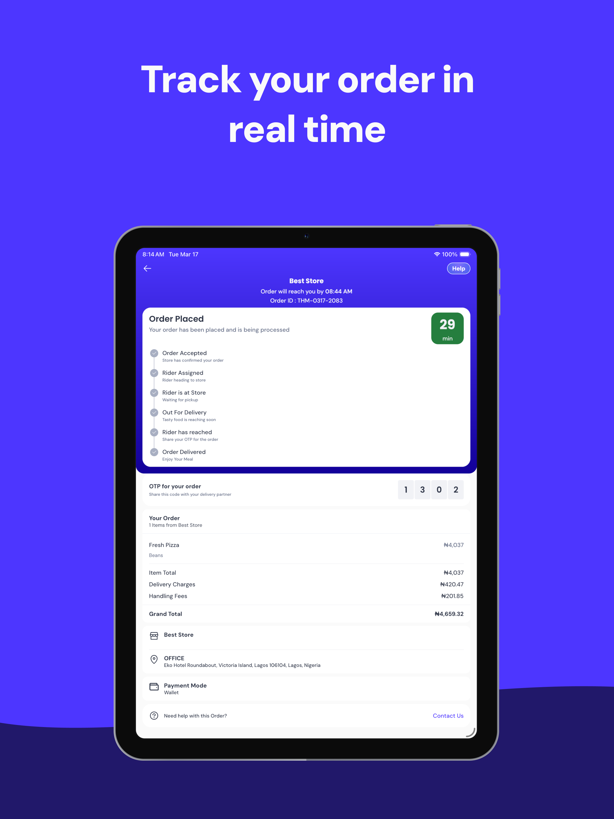 Swoop: Food Delivery screenshot 11