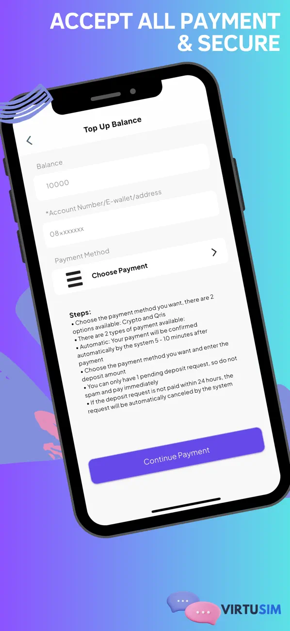 #4. VirtuSIM (iOS) Podle: PT. VIRTU DIGITAL TECHNOLOGY