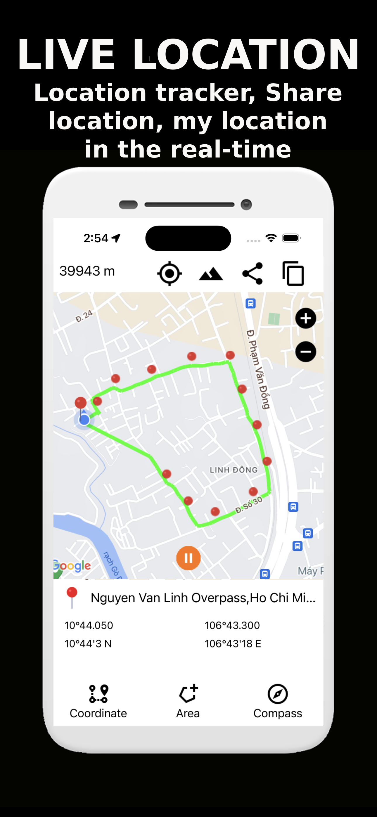 Location Maps - Measure Map