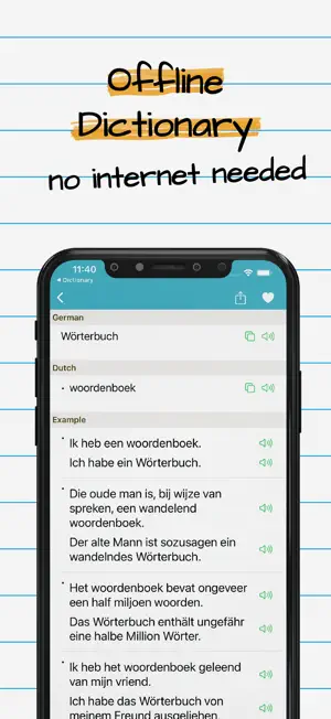 German Dutch Dictionary Pro screenshot 4